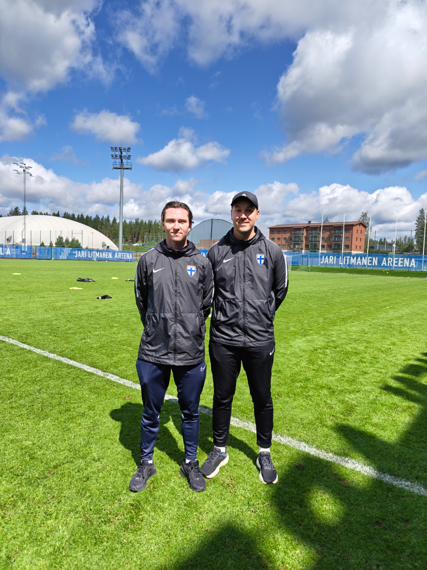 UEFA A-malliryhmäleirin fysioterapeutit